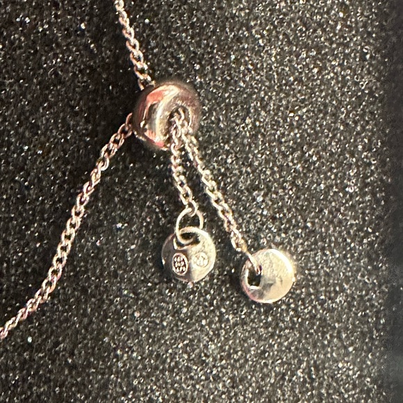 Michael Kors Sterling Silver Cubic Zirconia Slider Bracelet NWT - Picture 6 of 9